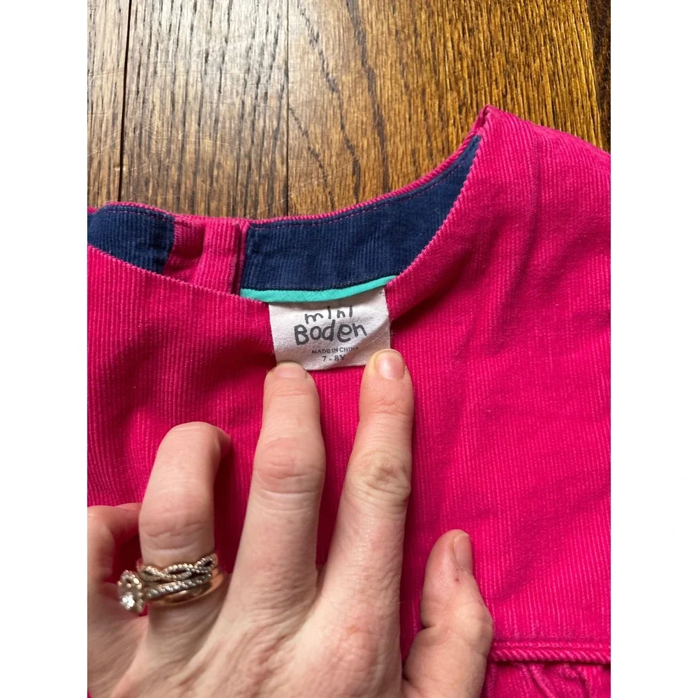 Mini Boden bright pink